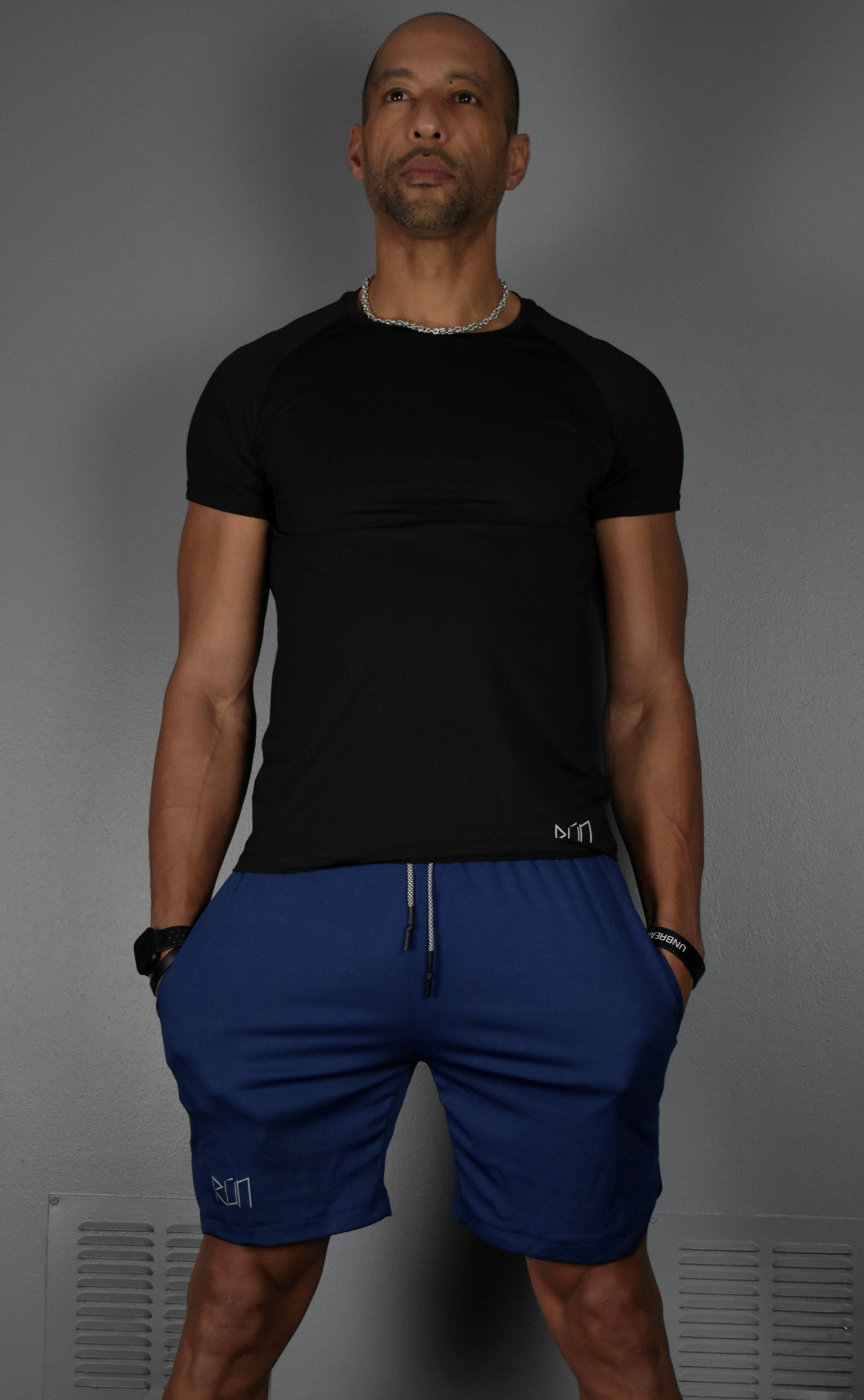 Victory Dual Layer Shorts Blue - Classic Logo
