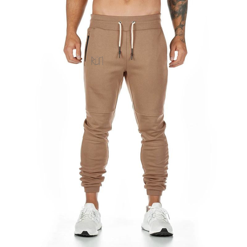 Victory Slim Fit Joggers Khaki - Classic Logo