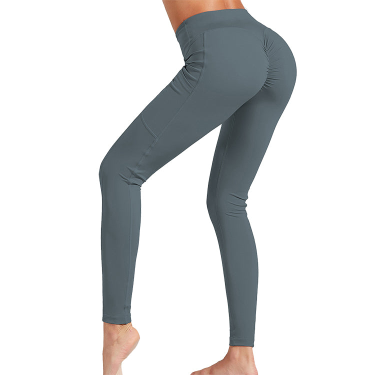 Liberty Seamless Leggings with Pocket Grey - Classic Logo