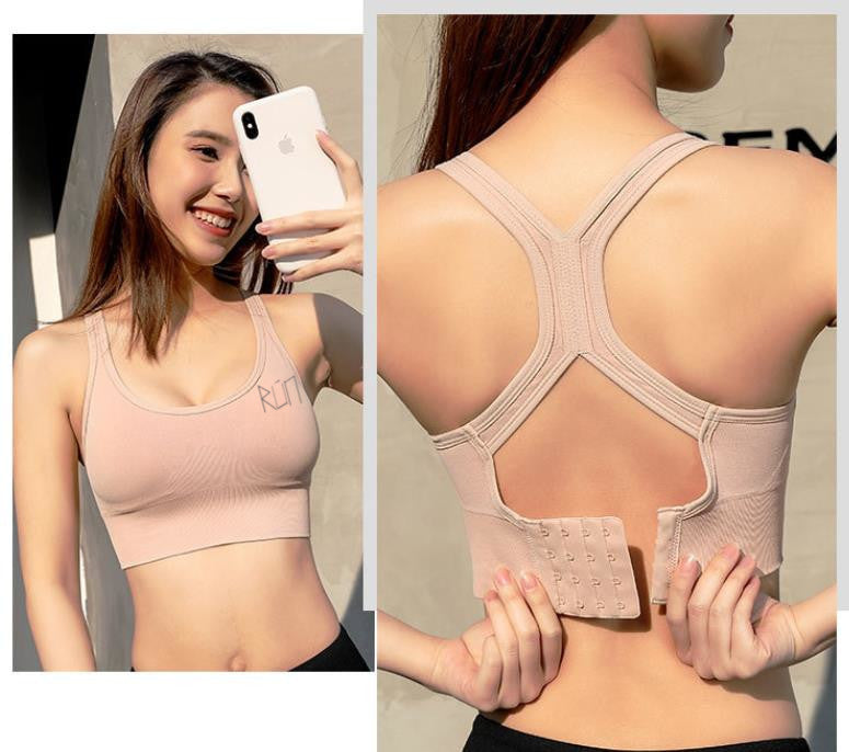 Liberty Sports Bra Orange - Classic Logo