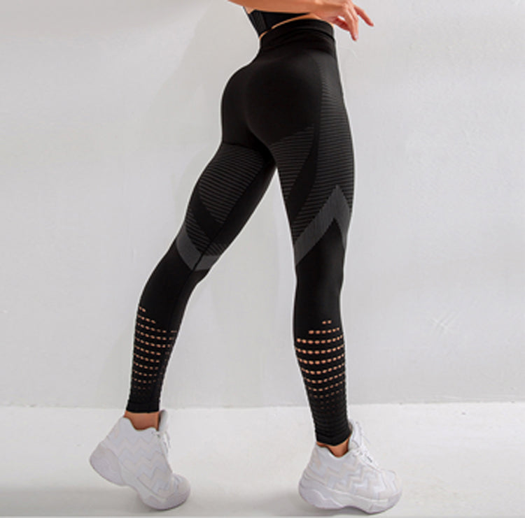 Strength Seamless Leggings Black - Classic Logo
