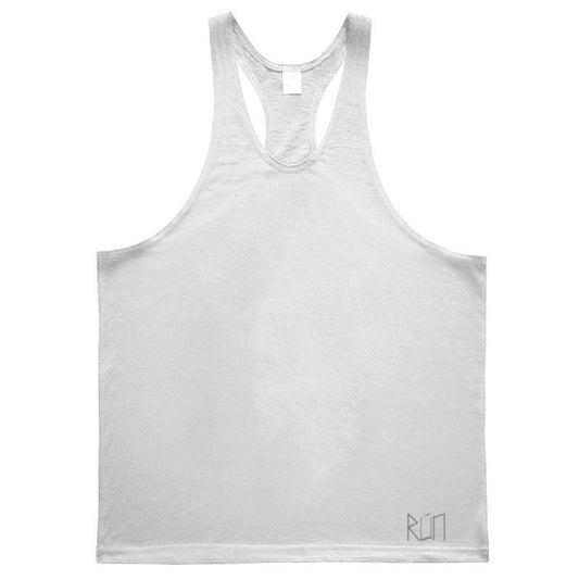 Liberty Muscle Vest White - Classic Logo